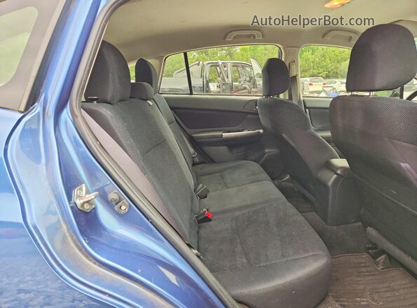 JF1GPAB6XGH259307 2016 SUBARU IMPREZA Синий Вид задних сидений