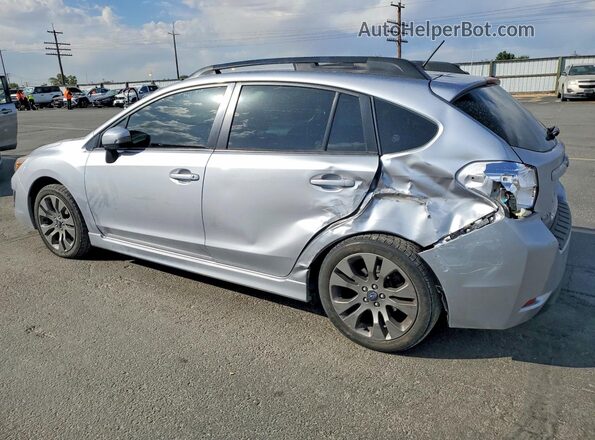 JF1GPAP61G9337976 2016 SUBARU IMPREZA Silver Tył lewy