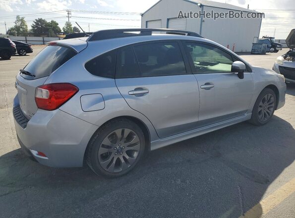JF1GPAP61G9337976 2016 SUBARU IMPREZA Silver Tył prawy