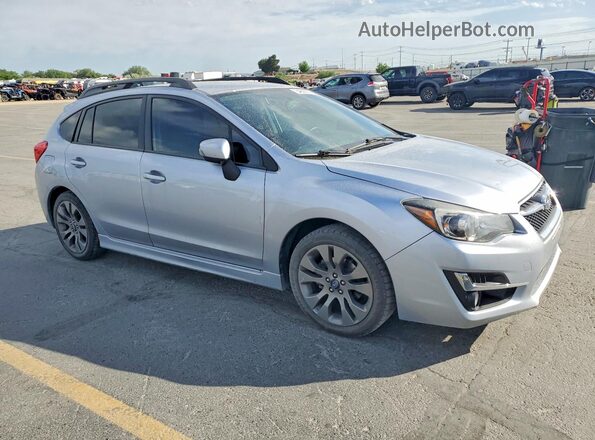 JF1GPAP61G9337976 2016 SUBARU IMPREZA Silver Przód prawy