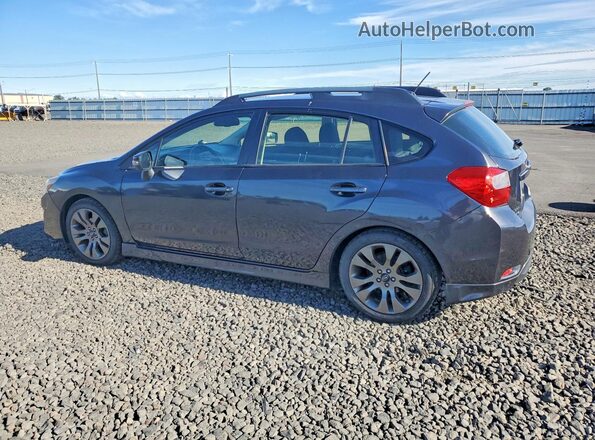 JF1GPAP63G8284039 2016 SUBARU IMPREZA Black Rear left