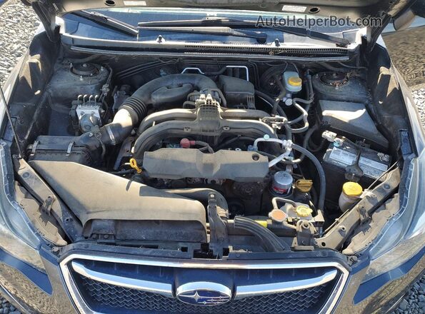 JF1GPAP63G8284039 2016 SUBARU IMPREZA Black Rear interior view