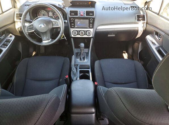 JF1GPAP63G8284039 2016 SUBARU IMPREZA Black Dashboard view
