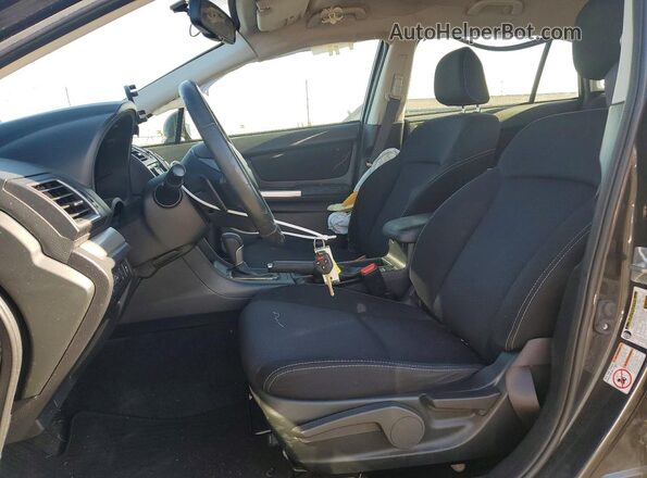 JF1GPAP63G8284039 2016 SUBARU IMPREZA Black Front interior view