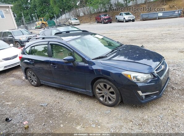 JF1GPAP63GH285921 2016 SUBARU IMPREZA Blue Սալոնի հետևի տեսք