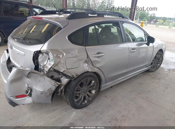 JF1GPAP65G8350087 2016 SUBARU IMPREZA Silver Trasero derecho