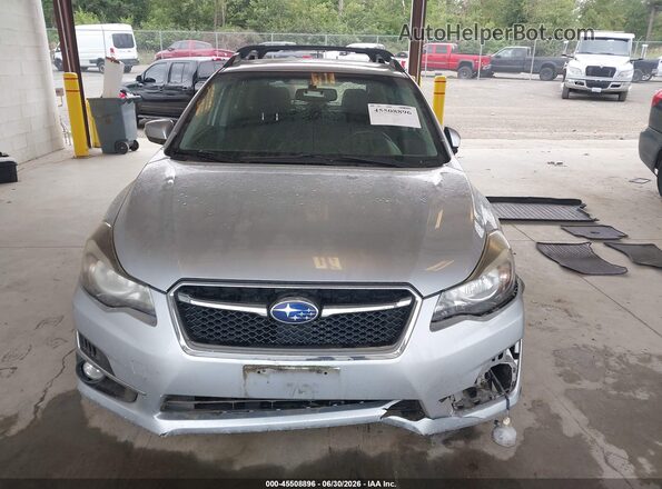 JF1GPAP65G8350087 2016 SUBARU IMPREZA Silver Vista del cuadro de instrumentos