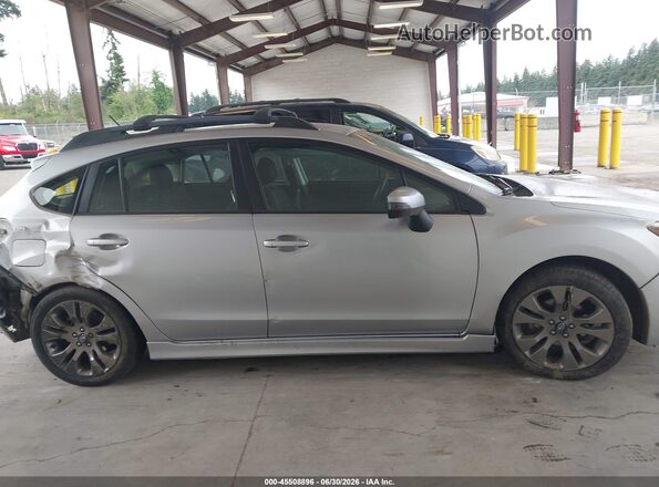 JF1GPAP65G8350087 2016 SUBARU IMPREZA Silver Vista interior trasera