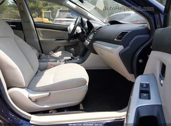 JF1GPAP66GH284889 2016 SUBARU IMPREZA Blue Front interior view