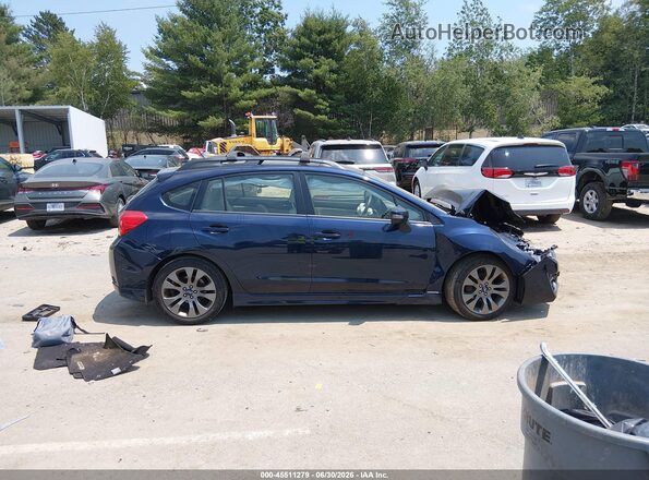 JF1GPAP66GH284889 2016 SUBARU IMPREZA Blue Rear interior view