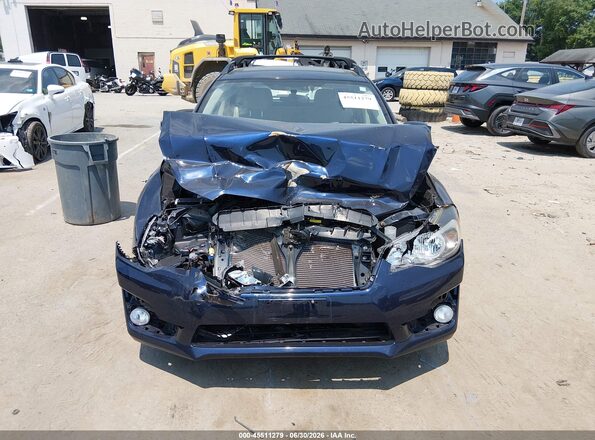 JF1GPAP66GH284889 2016 SUBARU IMPREZA Blue Instrument cluster view