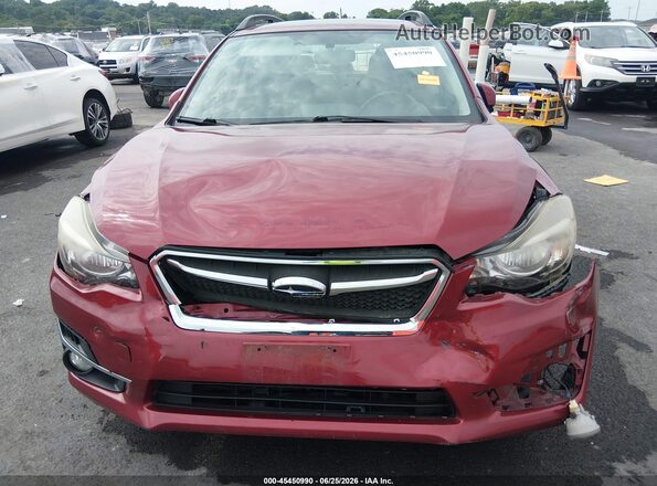 JF1GPAP67G8310738 2016 SUBARU IMPREZA Red Դիմացի տեսք