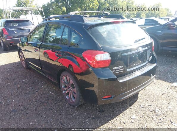 JF1GPAP68G8320050 2016 SUBARU IMPREZA Black Trasero izquierdo