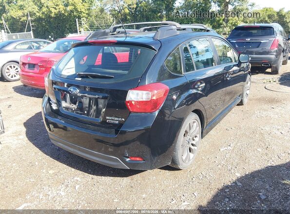 JF1GPAP68G8320050 2016 SUBARU IMPREZA Black Trasero derecho