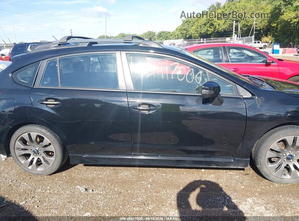 JF1GPAP68G8320050 2016 SUBARU IMPREZA Black Vista interior trasera