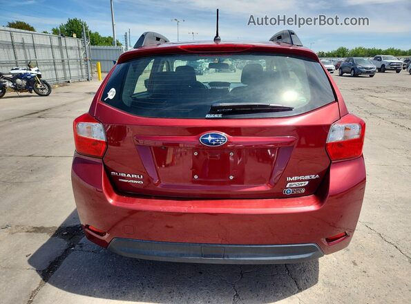 JF1GPAP6XG8217969 2016 SUBARU IMPREZA Red Հետևի տեսք