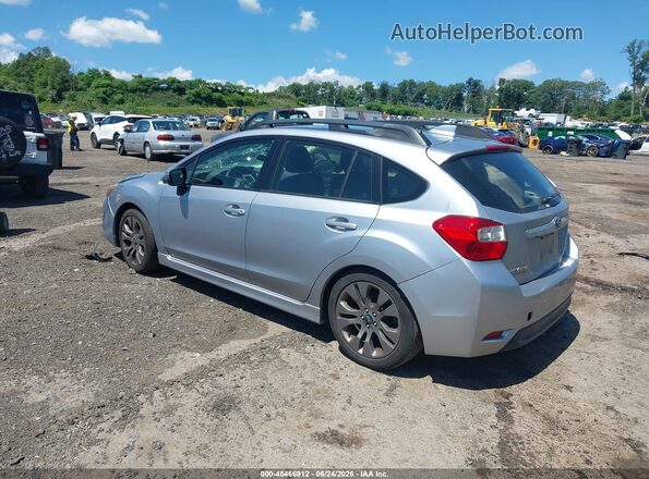 JF1GPAS61G8215101 2016 SUBARU IMPREZA Silver Задня ліва чверть