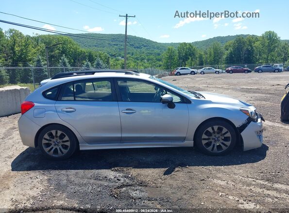 JF1GPAS61G8215101 2016 SUBARU IMPREZA Silver Вид задньої частини салону
