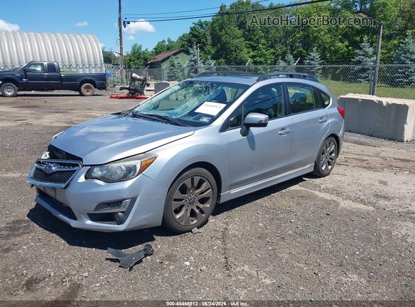 JF1GPAS61G8215101 2016 SUBARU IMPREZA Silver Передня ліва чверть