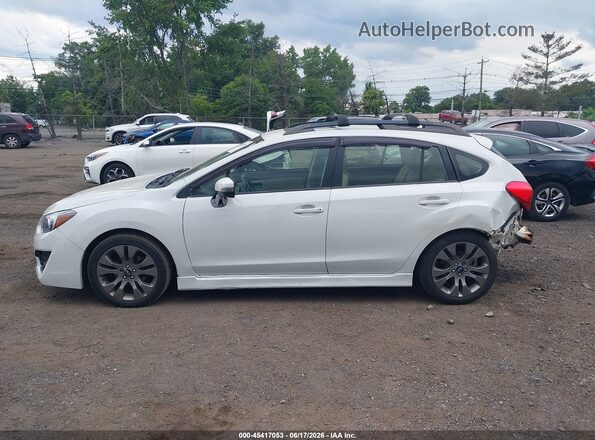 JF1GPAS62G8209873 2016 SUBARU IMPREZA White Սալոնի 360 աստիճան տեսք