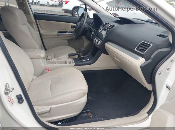 JF1GPAS62G8209873 2016 SUBARU IMPREZA White Սալոնի դիմացի տեսք