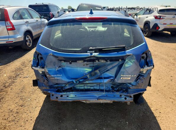 JF1GPAS64GH288169 2016 SUBARU IMPREZA Blue Vista trasera
