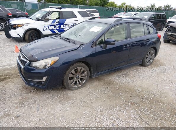 JF1GPAS6XGH311700 2016 SUBARU IMPREZA Blue Przód lewy