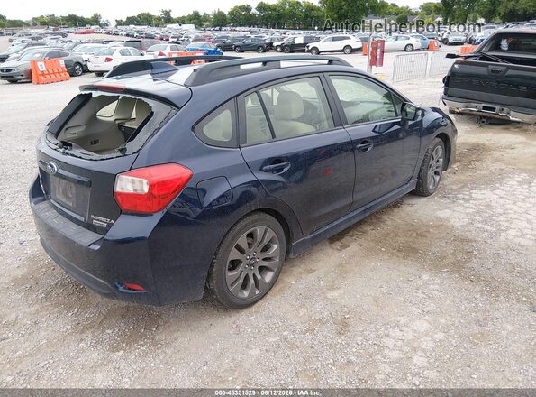JF1GPAS6XGH311700 2016 SUBARU IMPREZA Blue Tył prawy