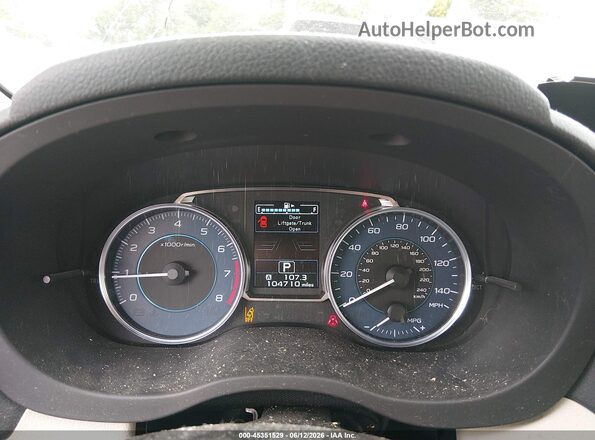 JF1GPAS6XGH311700 2016 SUBARU IMPREZA Blue Widok tylnych siedzeń