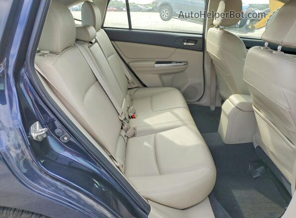 JF1GPAU64GH290646 2016 SUBARU IMPREZA Синий Вид задних сидений