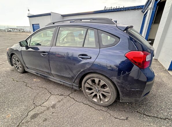 JF1GPAY67GH213974 2016 SUBARU IMPREZA Blue Tył lewy