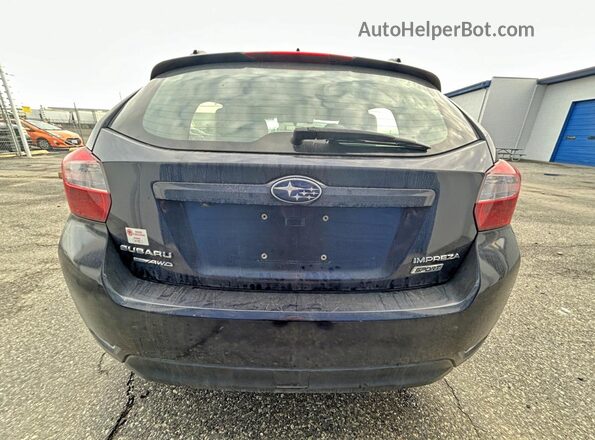 JF1GPAY67GH213974 2016 SUBARU IMPREZA Blue Widok z tyłu