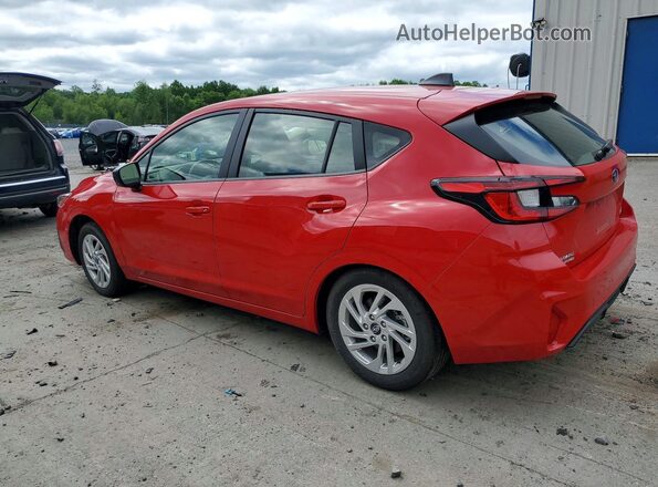 JF1GUABC0S8252616 2025 SUBARU IMPREZA Red Հետևի ձախ