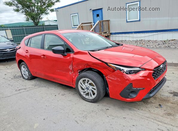 JF1GUABC0S8252616 2025 SUBARU IMPREZA Red Առջևի աջ