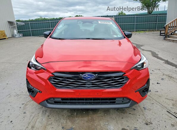JF1GUABC0S8252616 2025 SUBARU IMPREZA Red Դիմացի տեսք