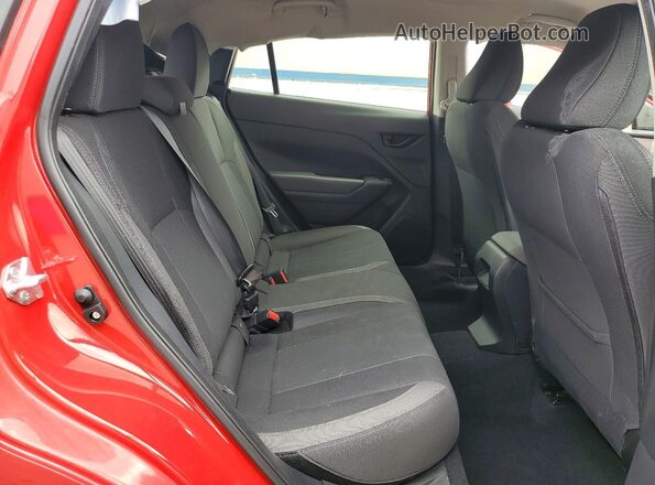 JF1GUABC0S8252616 2025 SUBARU IMPREZA Red Հետևի նստատեղերի տեսք