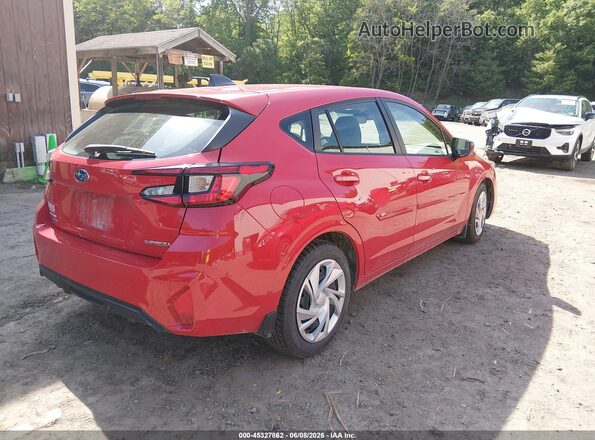 JF1GUABC1R8389395 2024 SUBARU IMPREZA Red Задня права чверть