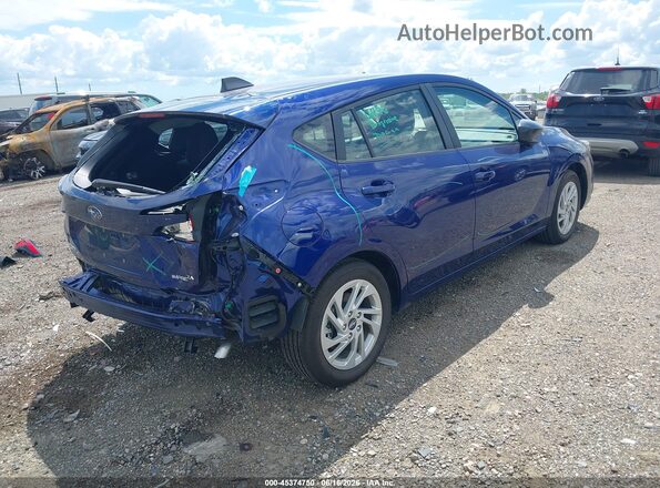 JF1GUABC1S8281185 2025 SUBARU IMPREZA Blue უკანა მარჯვენა