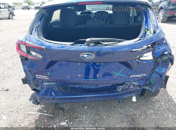 JF1GUABC1S8281185 2025 SUBARU IMPREZA Blue წინა ხედი