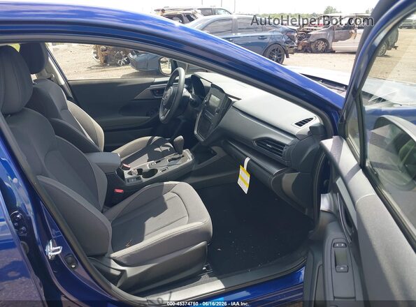 JF1GUABC1S8281185 2025 SUBARU IMPREZA Blue წინა სალონის ხედი