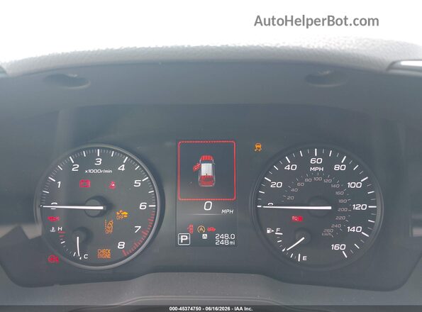 JF1GUABC1S8281185 2025 SUBARU IMPREZA Blue უკანა სავარძლების ხედი