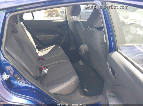 JF1GUABC1S8281185 2025 SUBARU IMPREZA Blue VIN კოდის სტიკერის ხედი