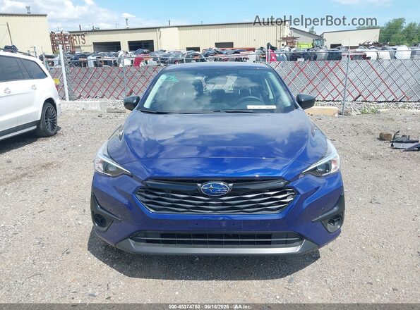 JF1GUABC1S8281185 2025 SUBARU IMPREZA Blue უკანა სალონის ხედი