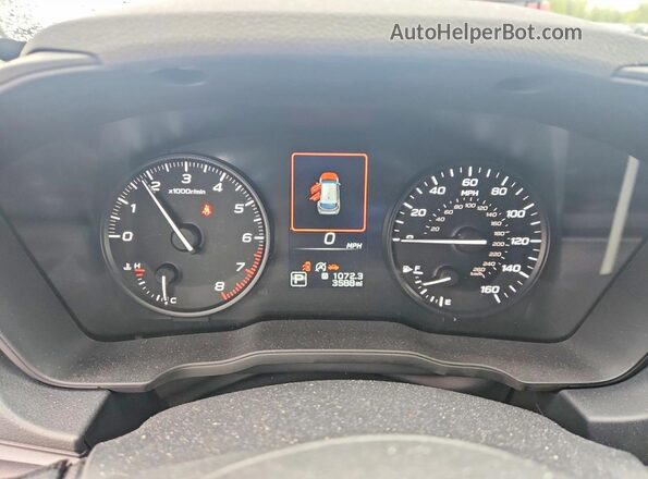 JF1GUABC1S8334158 2025 SUBARU IMPREZA Silver Vista del cuadro de instrumentos