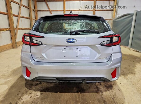 JF1GUABC1S8334158 2025 SUBARU IMPREZA Silver Vista trasera