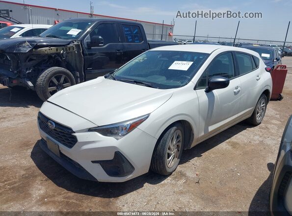 JF1GUABC3S8296111 2025 SUBARU IMPREZA White Przód lewy