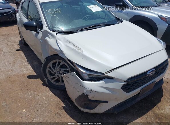 JF1GUABC3S8296111 2025 SUBARU IMPREZA White Widok z przodu