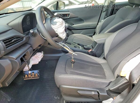 JF1GUABC4R8862884 2024 SUBARU IMPREZA White წინა სალონის ხედი