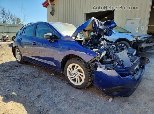 JF1GUABC4S8227217 2025 SUBARU IMPREZA Blue Передня права чверть