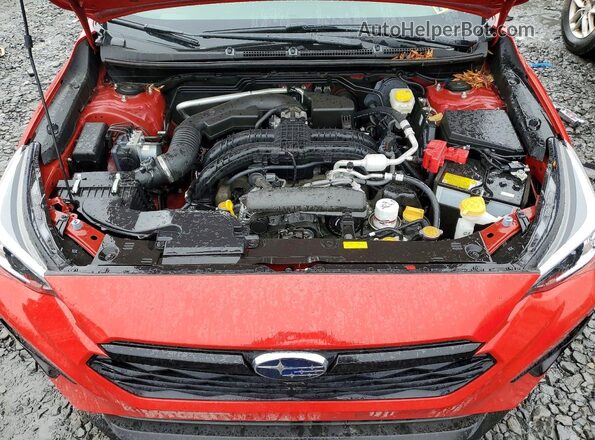 JF1GUABC4S8232126 2025 SUBARU IMPREZA Red Սալոնի հետևի տեսք